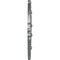Ekena Millwork Benson Ceiling Medallion (Fits Canopies up to 4 1/8"), Hnd-Painted Platinum, 9"OD x 4 1/8"ID x 5/8"P CM09BNPLS - alternate 2